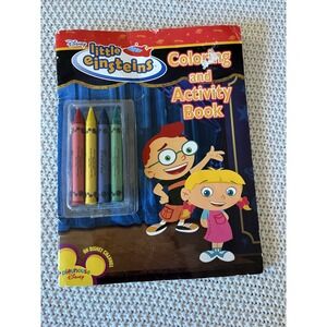 Disney Little Einsteins Coloring Activity Book w/ Crayons 2007 Playhouse Disney